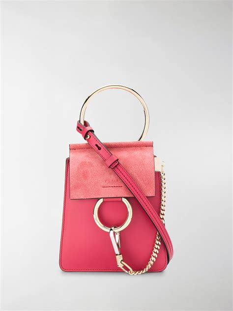 chloe faye bracelet bag pink|Chloe Faye Small Bracelet Bag PINK (eBay Guaranteed Authentic).